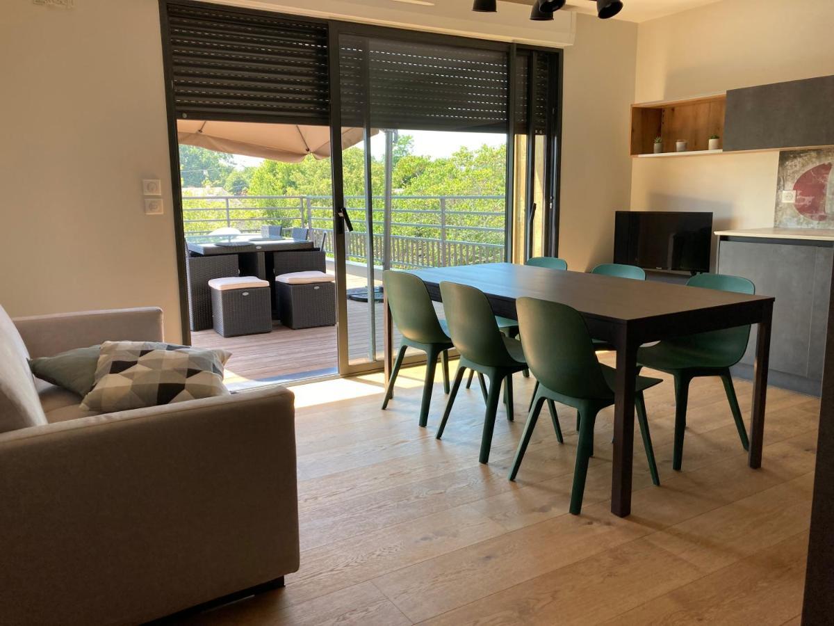 Au Coeur Du Bassin D'Arcachon,Tres Bel Appartement Avec Terrasse Audenge Exterior foto